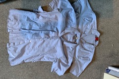 Selling with online payment: 2x 32" Blue Shirts