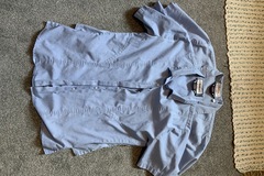 Selling with online payment: 2x 34" Blue Shirts