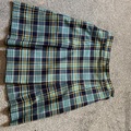Selling with online payment: Tartan 4 Pleat Skirt W27 L20