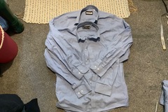 Selling with online payment: x2 Blue Shirts (Snr)