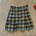 Selling with online payment: Tartan 4 Pleat Skirt W24 L16