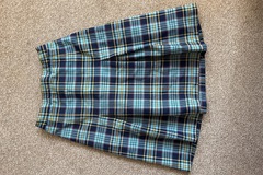 Selling with online payment: Tartan 4 Pleat Skirt