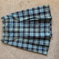 Selling with online payment: Tartan 4 Pleat Skirt