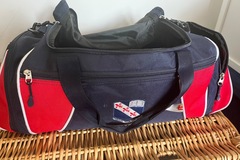 Selling with online payment: Crested tote bag