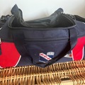 Selling with online payment: Crested tote bag