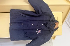 Selling with online payment: Navy Stormproof coat