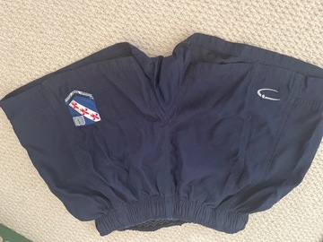 Selling with online payment: Navy PE shorts